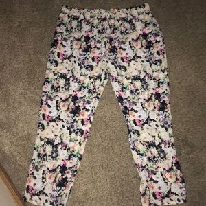 Xhilaration Floral Trousers